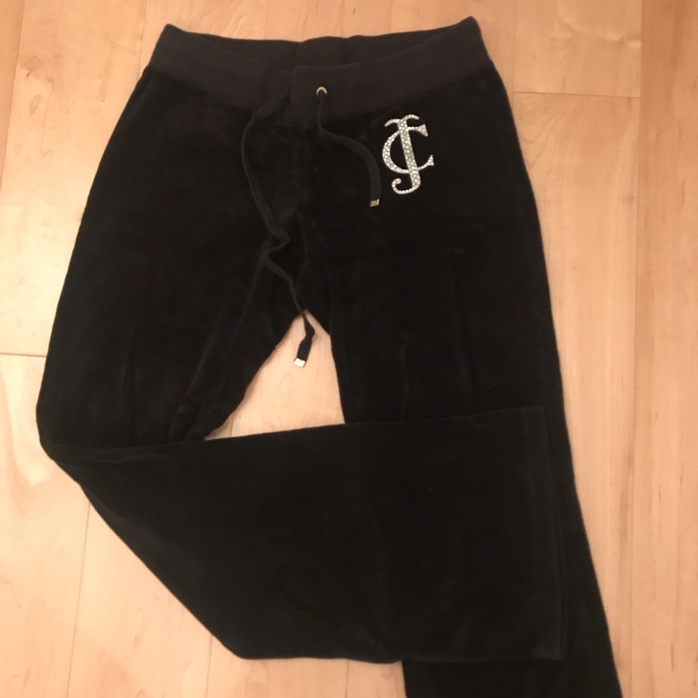 Juicy Couture Velour flared track pants
